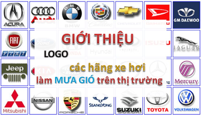 logo các hãng xe hơi